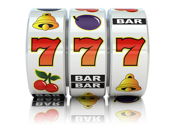 Mobile phone displaying gaskan Sic Bo Dadu table with DANA and OVO payment options